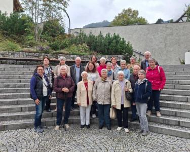 KAC Gisingen Nofels - Besuch der Probstei St. Gerold